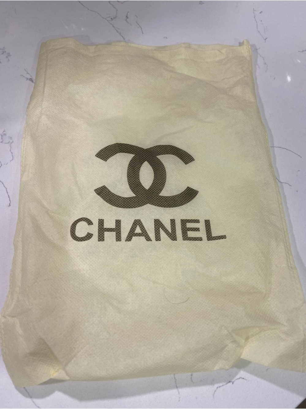 NWOT Chanel White Nylon Cosmetic Bag - Picture 7 of 8